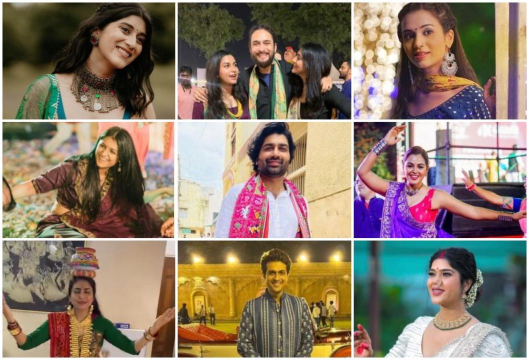 ગુજરાતી કલાકારોના ગરબાની રમઝટ
